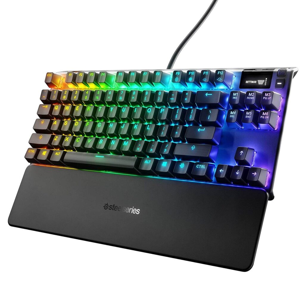 SteelSeries Apex 7 TKL Compact Mechanical Gaming Keyboard (Red Switch)
