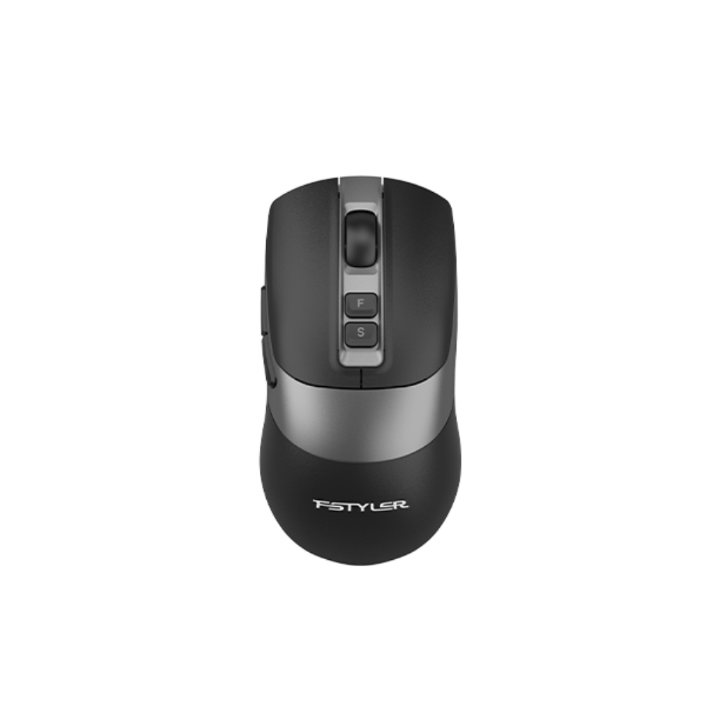 A4tech FG50S Plus Fstyler 2.4G Wireless Silent Click Mouse USB – Black