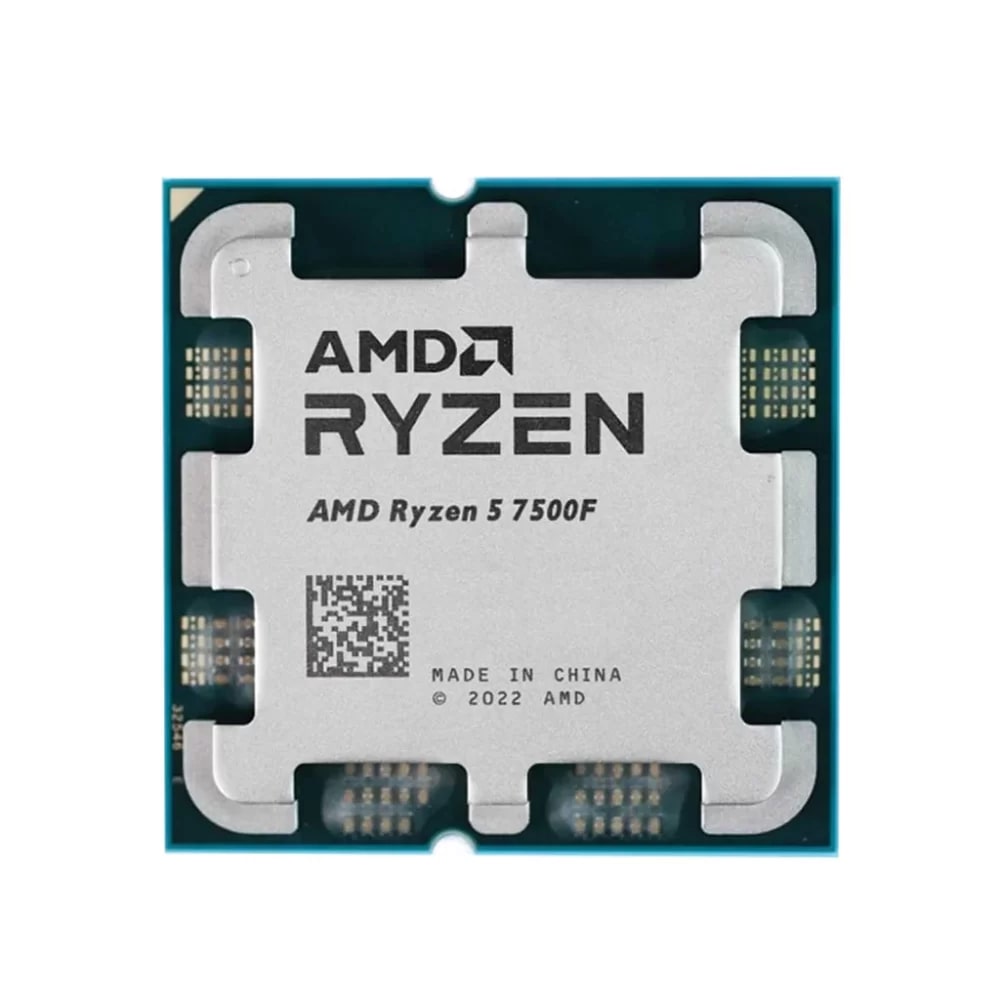AMD Ryzen 5 7500F Zen 4 Desktop Processor – Tray