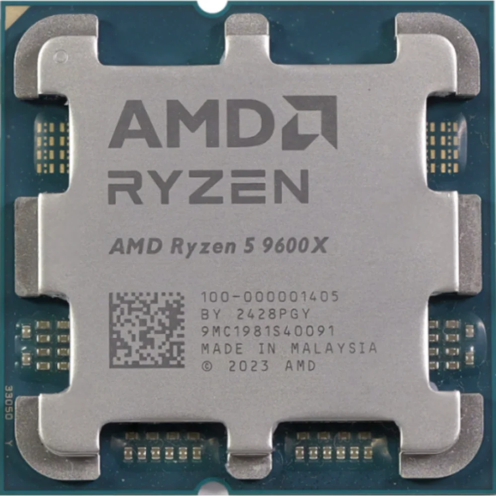 AMD Ryzen 5 9600X 6-Core, 12-Thread Unlocked Gaming Desktop Processor – Tray