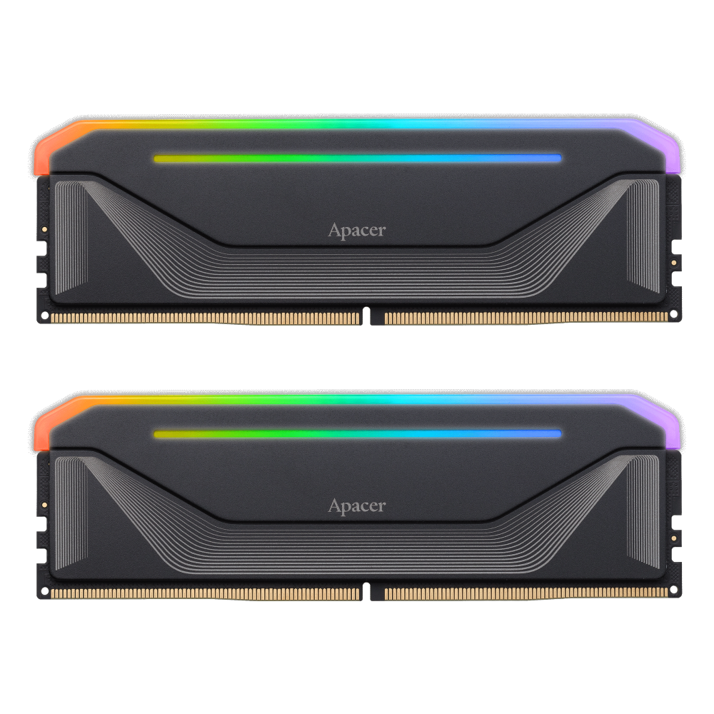 Apacer NOX RGB DDR5 32GB (16GB x2) 6000MHz CL38-48-48-84 UDIMM Desktop Memory