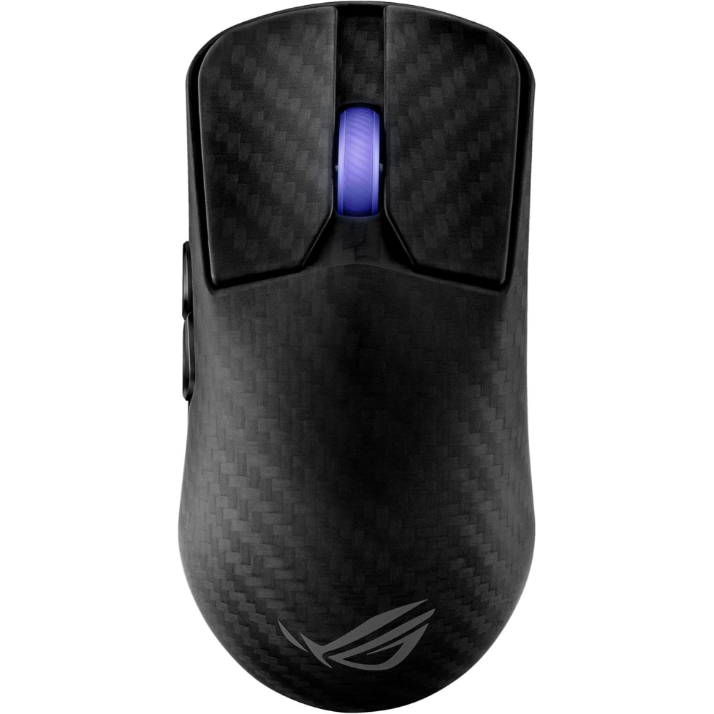 ASUS P718 ROG Harpe Ace Extreme Wireless Gaming Mouse, Carbon Fiber Build, 47g Lightweight, AimPoint Pro 42K Optical Sensor, Optical Micro Switches, ROG Polling Rate Booster, Espor