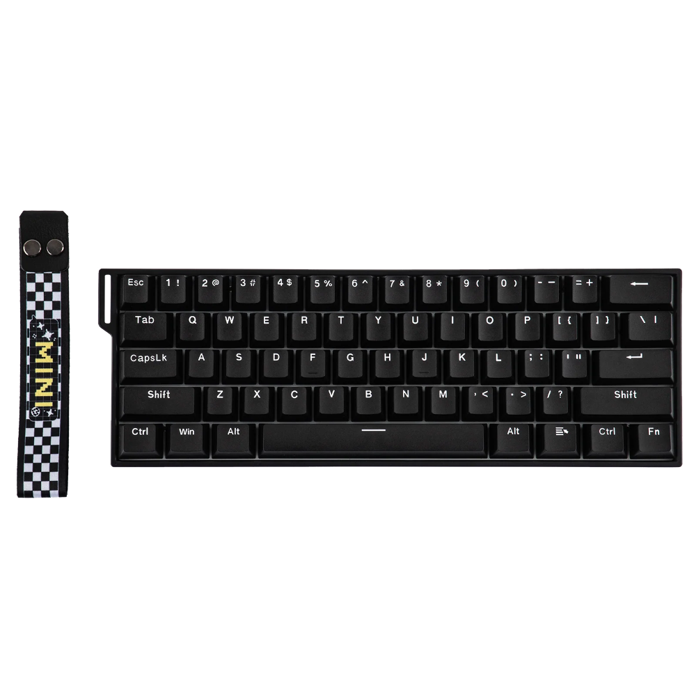 AULA MINI60 HE Wireless Hall Effect Gaming Keyboard – Black – Stormrise Magnetic Switch (No Backlight)