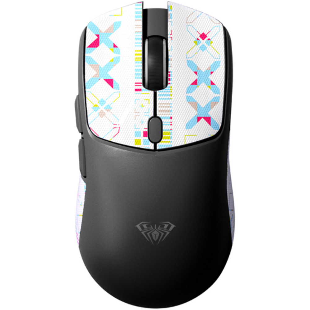 AULA SC580X Tri-Mode Wireless Gaming Mouse, PAW3311 Sensor, Adjustable 10000 DPI, Supports Bluetooth 5.0, 2.4GHz, USB-C Wired – Black