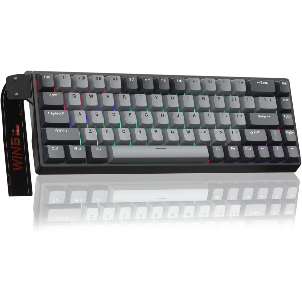 AULA WIN68 HE Pro Wired Magnetic Gaming Keyboard – Grey – Meteor Magnetic Switch