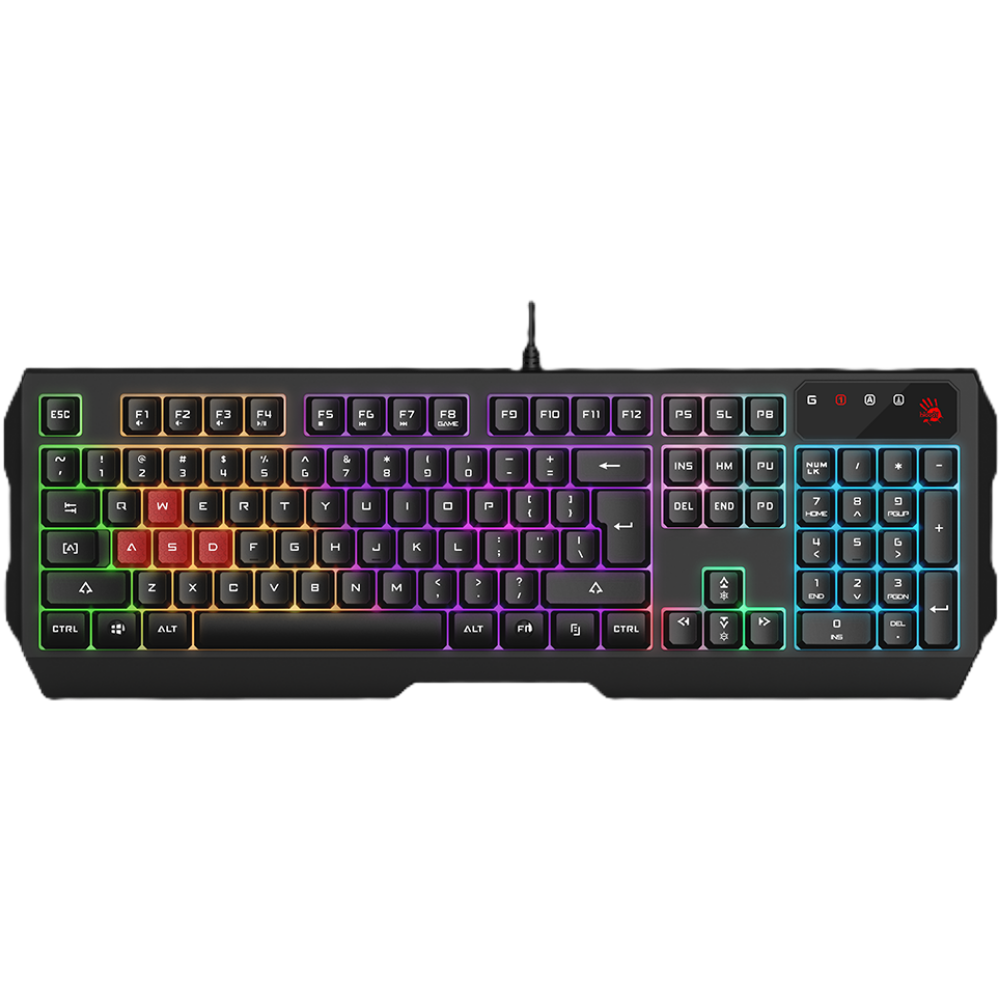 Bloody B135N NEON Membrane Gaming Keyboard – Black