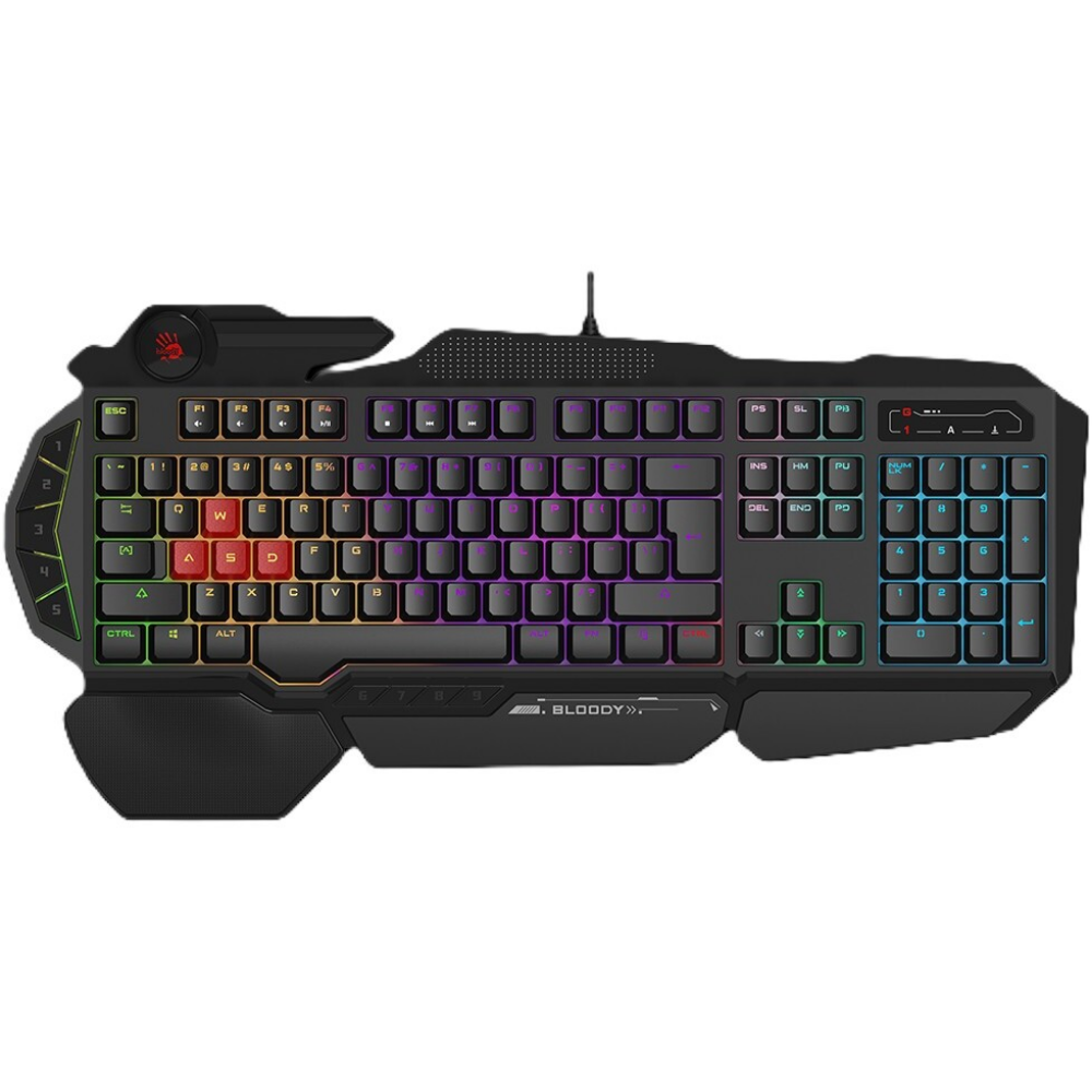 Bloody B310N NEON Membrane Gaming Keyboard – Black