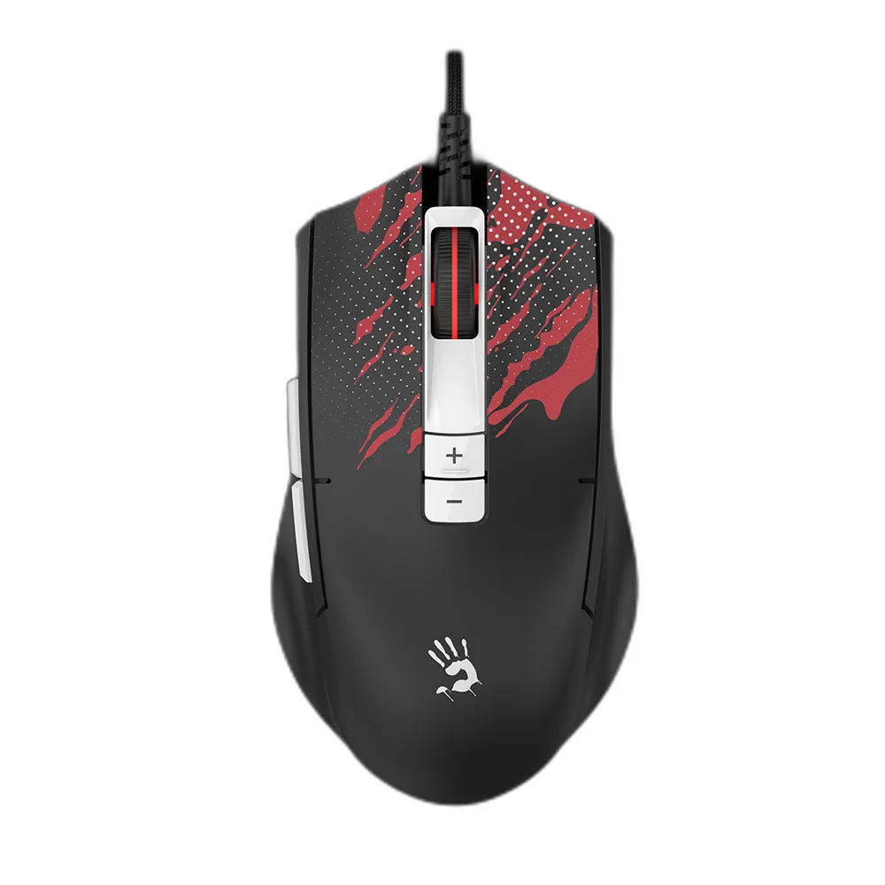 Bloody ES8 Esports Wired Gaming Mouse – Fire Black