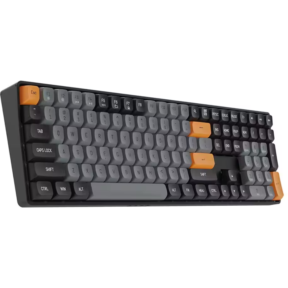 darkFlash GD110 Dual-Mode, Hot-Swappable, Anti-Ghosting, USB Type-C/2.4G, Mechanical Keyboard, Red Switches – Ink Dyeing