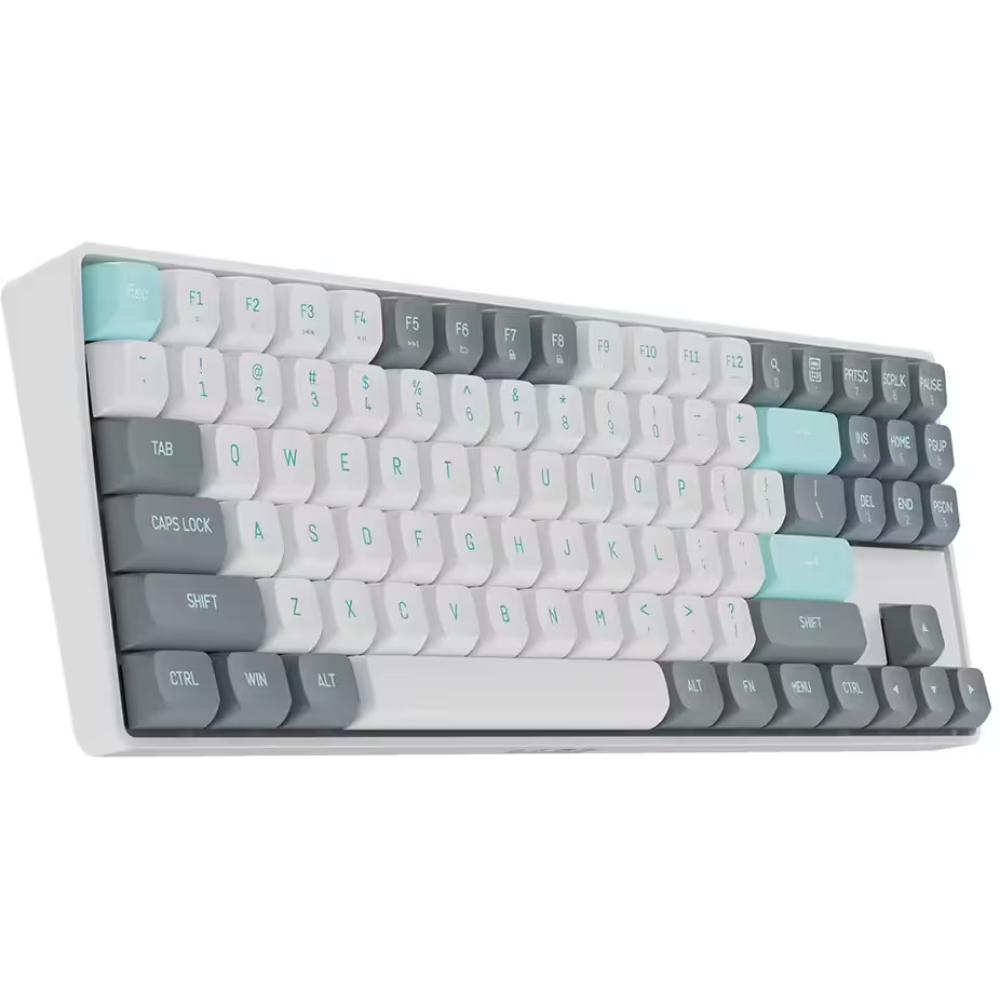 darkFlash GD89 Tri-Mode, Hot-Swappable, Anti-Ghosting, USB Type-C, Mechanical Keyboard, Red Switches – Jasmine