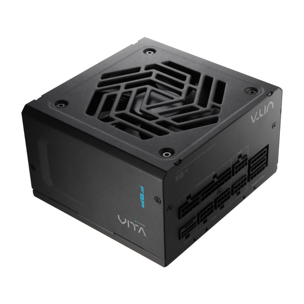 FSP VITA GM 1000W PCIe 5.1/ATX 3.1 Gold Fully Modular Power Supply, PCIe 12V-2×6