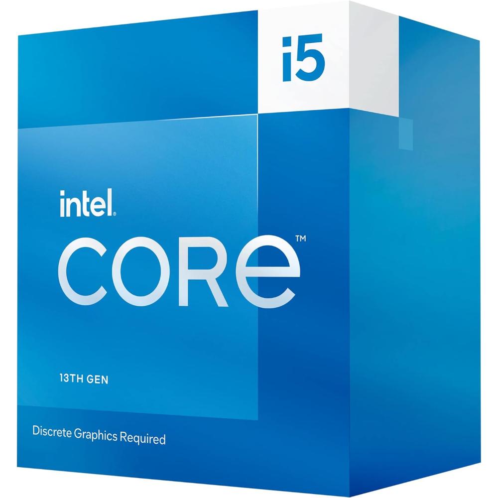 Intel Core i5-13400F Desktop Processor 10 cores (6 P-cores + 4 E-cores) 20MB Cache, up to 4.6 GHz – Tray