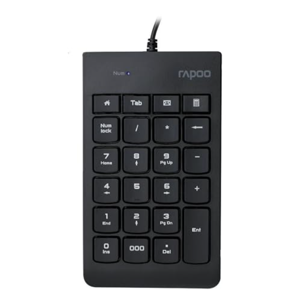 Rapoo K10 Numeric Keyboard – Black