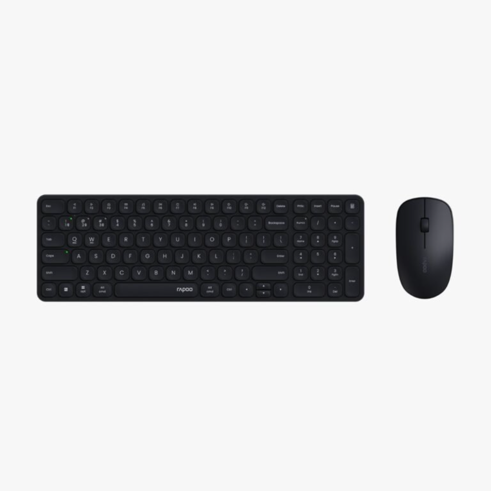 Rapoo X260S Wireless Mouse & Keyboard – US_Black