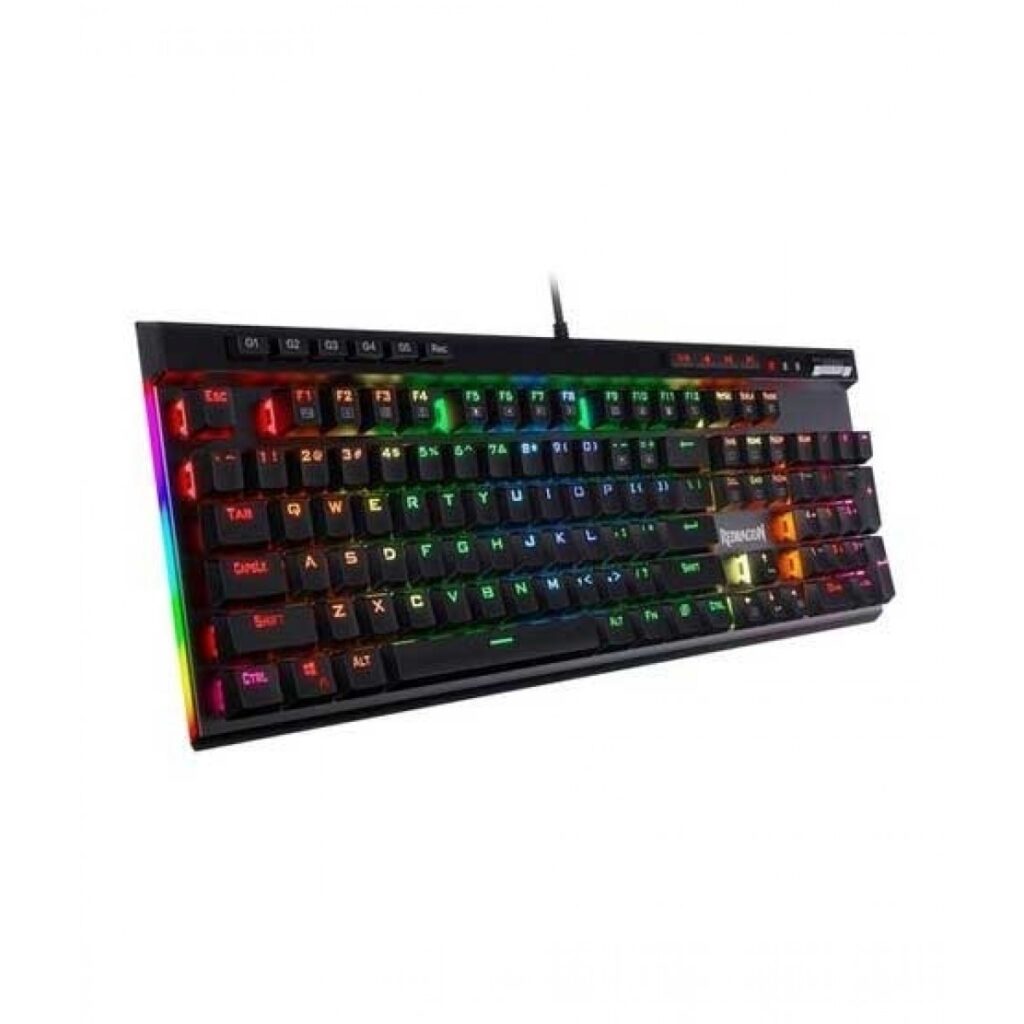 Redragon K580 VATA RGB LED Backlit Mechanical Gaming Keyboard – Blue Switches