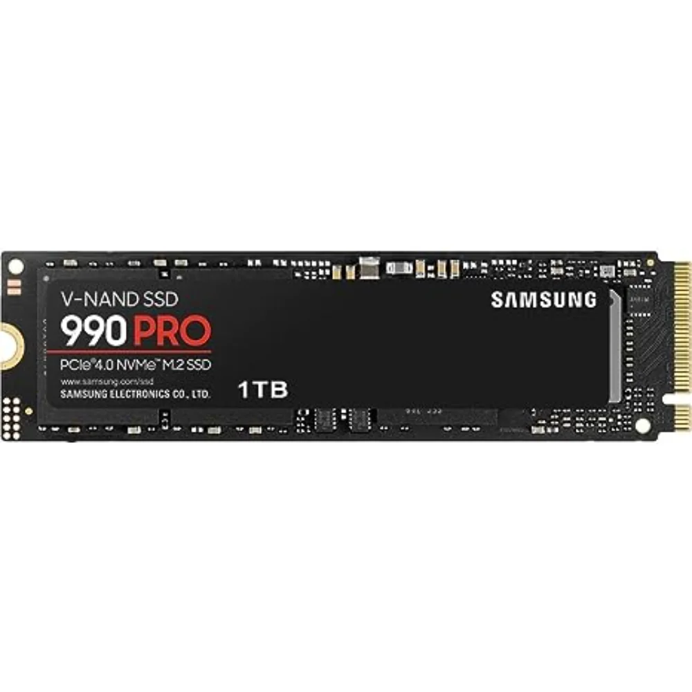 SAMSUNG 990 PRO Series – 1TB PCIe Gen4. X4 NVMe 2.0c – M.2 Internal SSD