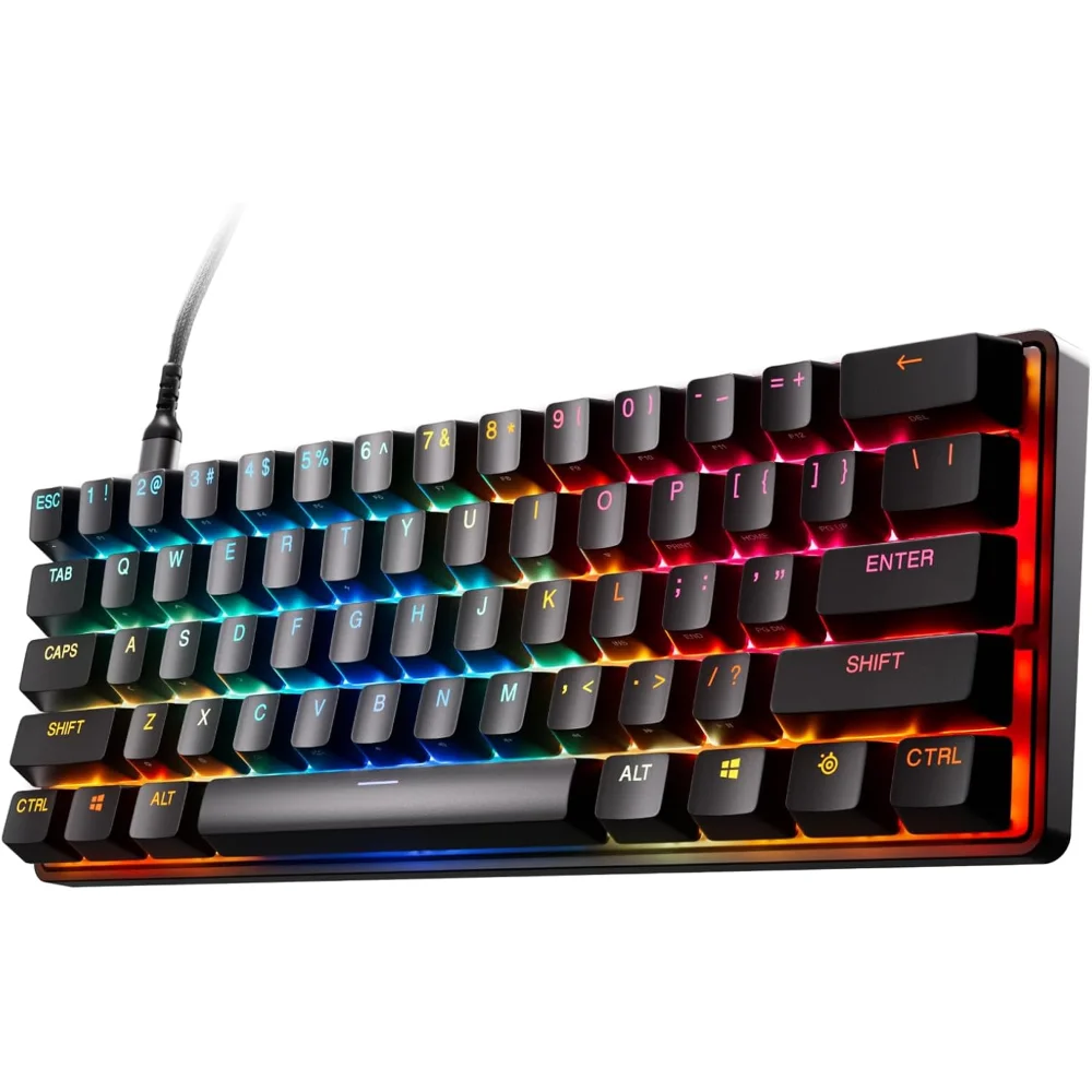 SteelSeries Apex Pro Mini Gen 3 OmniPoint 3.0 HyperMagnetic Switches — Adjustable Actuation — Rapid Trigger