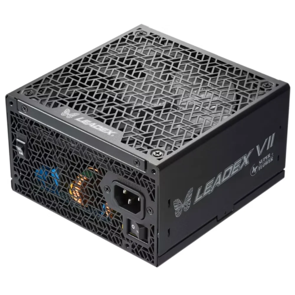Super Flower Leadex VII Platinum 1000W Pro 80+ Platinum Full Modular Power Supply, ATX 3.0, PCIe 5.0 Cable